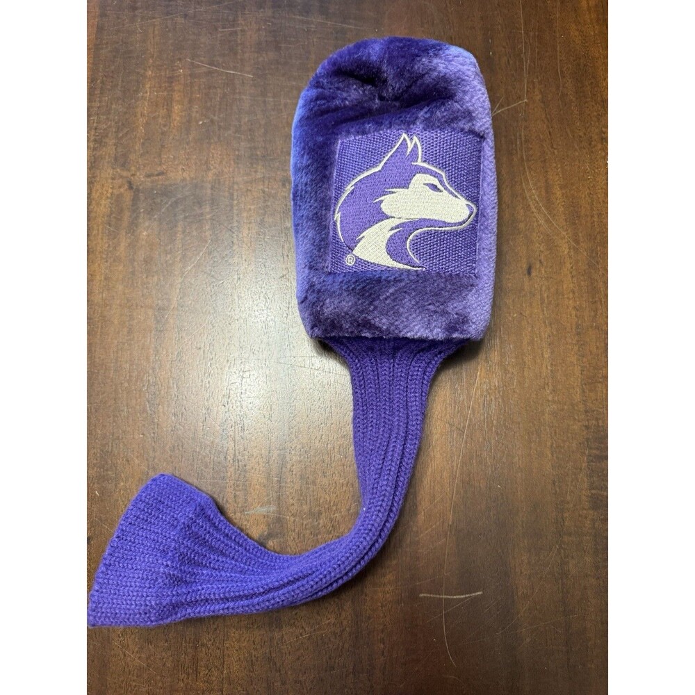 University Of Washington Huskies Golf Wood Headcover Purple Team Golf Y2K Logo